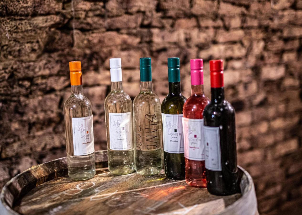 Appartamento Góhér pince és vendégház Csaszartoltes Esterno foto